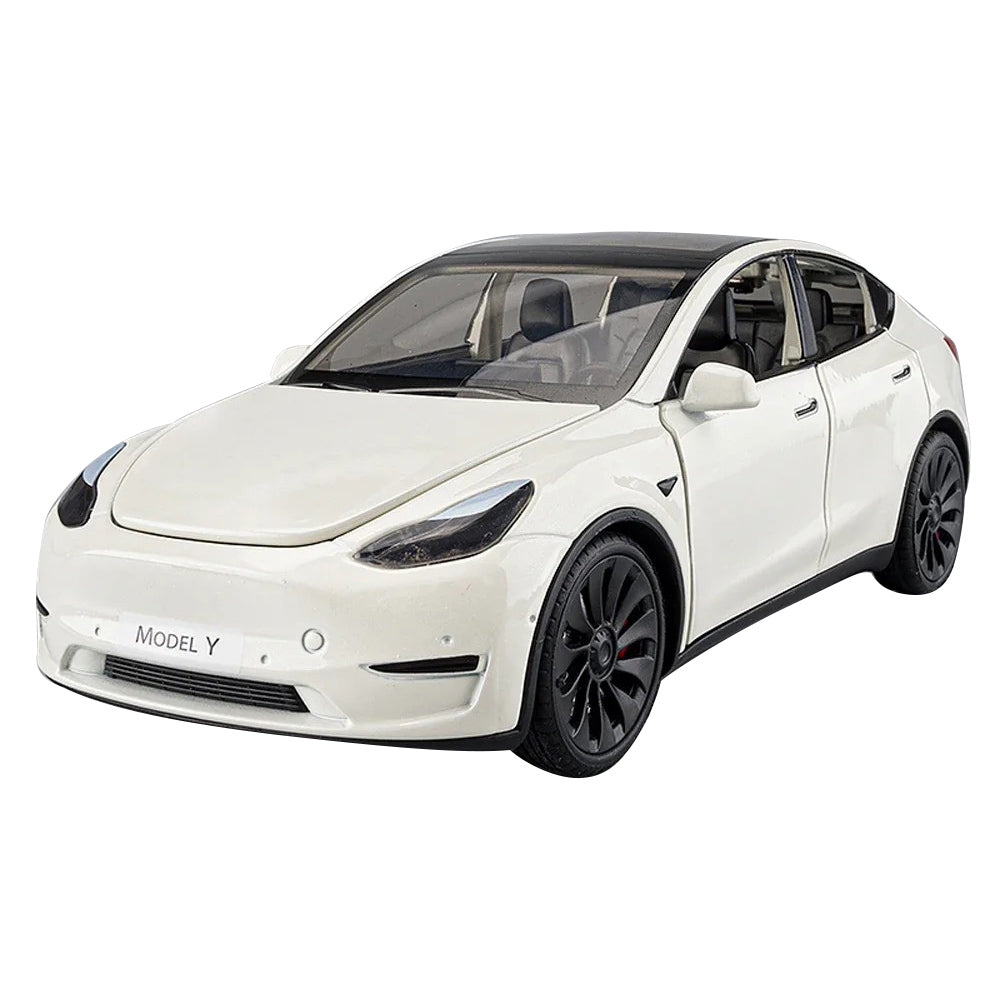 1:24 Scale Alloy Car Model Y Toy Vehicle Toy Kids Gift with Light and Music 1:24 Scale Alloy Car Model Y Toy Vehicle Toy Kids Gift with Light and Music